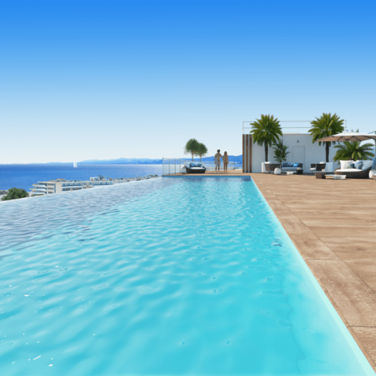 Piscine immobilier neuf